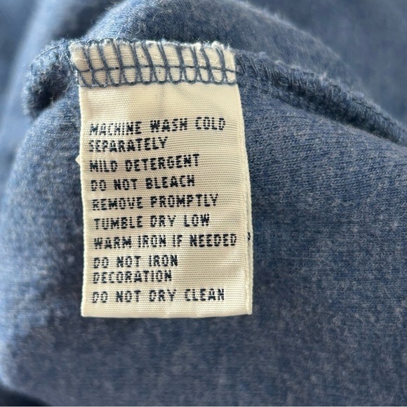 POLO Ralph Lauren Quarter Zip Sweater Men's Blue Maroon Pony Leather Pull Sz L - Picture 3 of 7